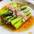 kinniko's cooksnap of when they made めんつゆで簡単！アスパラの焼きびたし.