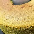 こけしカッパ's cooksnap of when they made 米粉の抹茶シフォンケーキ17センチ型.