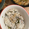 あこたんだお's cooksnap of when they made 簡単♡釜揚げしらすとわかめの混ぜご飯♡.