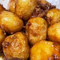 kaiyui's cooksnap of when they made 新じゃがと挽肉の甘辛炒め煮.