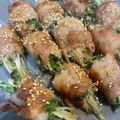 emiqun's cooksnap of when they made 水菜の肉巻き♡甘辛豚バラ巻き.