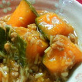 羽尼うに's cooksnap of when they made かぼちゃホクホク☆牛肉とえのきのあんかけ.
