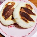 ねこぱんち☆れんだ's cooksnap of when they made 早くて簡単♡平焼きハム＆チーズパン！.
