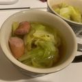 yucchy○'s cooksnap of when they made こくうま春キャベツとウインナーのスープ.