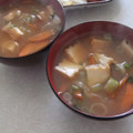 きらり流れ星's cooksnap of when they made 野菜たっぷり　厚揚げの味噌汁♪.