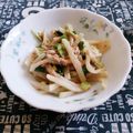 ﾁｲﾁｬﾝﾏﾏ's cooksnap of when they made ごま麺つゆマヨ♪相性抜群！ツナ大根サラダ.