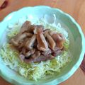 ちーまぐ's cooksnap of when they made 10分で完成☆簡単☆豚のてりマヨ丼.