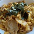 お塩と砂糖's cooksnap of when they made 豚キムチな♡焼うどん.