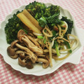 ひろみんぱぱ's cooksnap of when they made しめじとブロッコリーの白だしバター炒め.