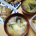 よちりん's cooksnap of when they made お雑煮❤お味噌汁におもち入れちゃお♪.