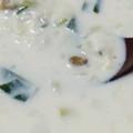 ヨシヨッシー's cooksnap of when they made ネギとシジミのミルクスープ.