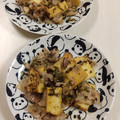 赤い電話's cooksnap of when they made 厚揚げと豚の高菜炒め.