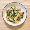 コムギ大好き's cooksnap of when they made 高野豆腐とにらの甘辛そぼろあん【作り置き.