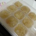 コロどろっぷ's cooksnap of when they made 離乳食初期〜　大根キューブ　冷凍保存.
