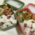 papikun's cooksnap of when they made 桜ごはんのお弁当(^^).