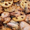 HR★RH's cooksnap of when they made 簡単にもう一品☆鶏と蓮根の甘酢炒め煮.