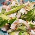クックK3DI0Y's cooksnap of when they made 新玉ねぎとセロリの梅ダレサラダ.