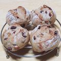 まる゜'s cooksnap of when they made 簡単！！クランベリーとクルミのライ麦パン.