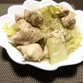 chikappe's cooksnap of when they made 鶏むねキャベツ鍋・メインおかず.
