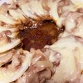 あんずりん's cooksnap of when they made とろうま♡薄切り大根と豚の甘辛チーズ蒸し.