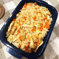 my7033's cooksnap of when they made めんつゆで♪鶏としめじの炊き込みごはん.