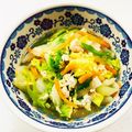 あっこ姉's cooksnap of when they made とろりん✿大根・白菜・かにかまの卵とじ☆.