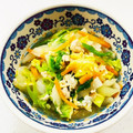 あっこ姉's cooksnap of when they made とろりん✿大根・白菜・かにかまの卵とじ☆.