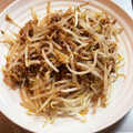 scottle12w's cooksnap of when they made もやしの挽肉あえ.