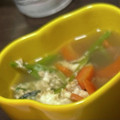 みきんどる's cooksnap of when they made たまごとほうれん草のスープ.
