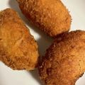 かんじきんぐ's cooksnap of when they made 残ったカレーで！！揚げカレーパン.