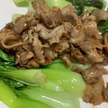 おかわりちょうだい♪'s cooksnap of when they made シャキっと青梗菜が美味しい！豚肉炒め.
