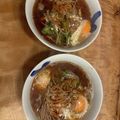 クックshohow's cooksnap of when they made お酢が決め手　熱いつけつゆに冷たいお蕎麦.