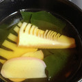春美姫's cooksnap of when they made 娘に伝えたい＊筍とワカメのお吸い物＊.
