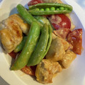 yu228's cooksnap of when they made ササミとスナップとトマトのスイチリ炒め.