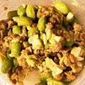 ame-ikuru's cooksnap of when they made 簡単♡野菜ゴロゴロ納豆サラダ♡.