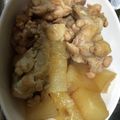 satoyuharu's cooksnap of when they made トップ10入り！手羽元と大根のしみしみ煮.