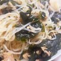 黒薔薇ゆみたん's cooksnap of when they made 白滝・ツナ・ワカメDe無限白滝♪.