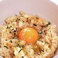 おそでさん's cooksnap of when they made 卵かけ炊き込みご飯～おかかと葱で。.