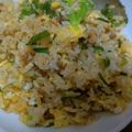 まーく71's cooksnap of when they made 漢のレシピ☆ひき肉チャーハン.