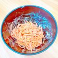 プー♡'s cooksnap of when they made レンジで1分！人参のおかかマヨ和え☆弁当.