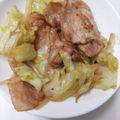 ノリノリ♪♪'s cooksnap of when they made 春キャベツと豚こまのうま煮.