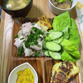 ☆あさ's cooksnap of when they made 【米粉活用】お好み焼き.