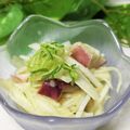 mielle's cooksnap of when they made 生ウドとタコの酢味噌かけ.