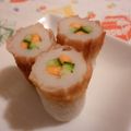 rie-tin's cooksnap of when they made ◎お弁当やおつまみに彩りちくわ◎.