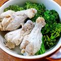 yumelon88's cooksnap of when they made 手羽元とブロッコリーのあっさり煮.