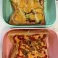 さなぽｎ's cooksnap of when they made 自家製バジルでマルゲリータ風ピザトースト.