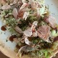 ういき☆彡's cooksnap of when they made 目玉焼きアレンジ★お好み焼き風★朝食に.