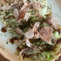 ういき☆彡's cooksnap of when they made 目玉焼きアレンジ★お好み焼き風★朝食に.