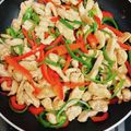 クックRIP301☆'s cooksnap of when they made ☆簡単☆鶏むね彩り青椒肉絲.