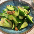 ゆかたんhanto's cooksnap of when they made 簡単1品★たたき胡瓜の梅あえ.